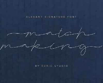 Matchmaking Handwriting font