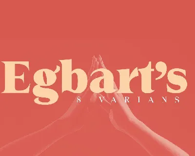 Egbert font