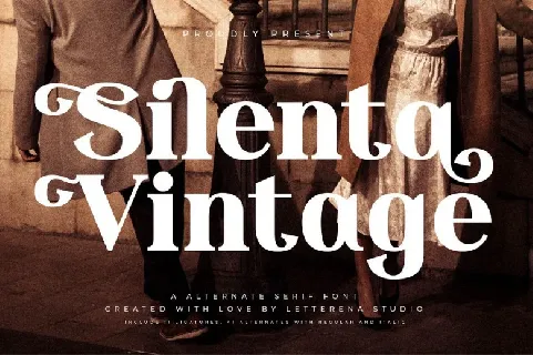 Silenta Vintage font