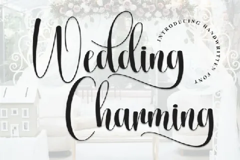 Wedding Charming font