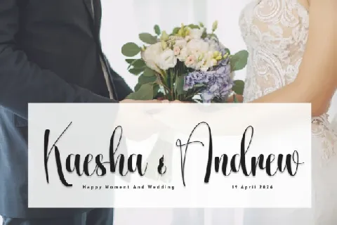 Wedding Charming font