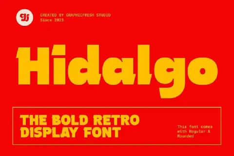 Hidalgo font