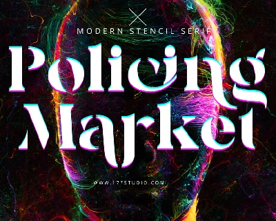 Policing Market font