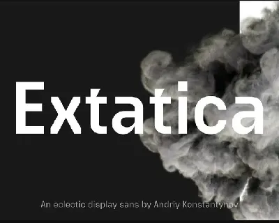 Extatica font