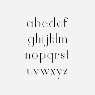 Vanity – Modern Family font