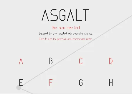 Asgalt Typeface font