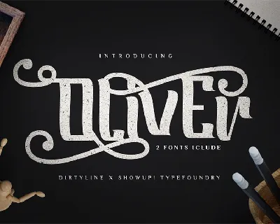 Oliver Typeface font