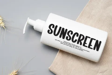 Summer Sunshine Display font