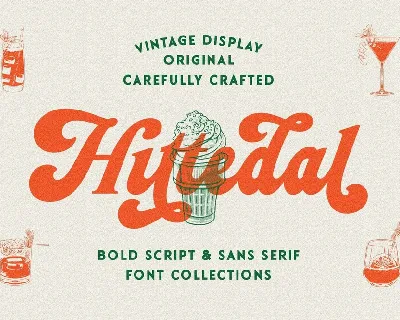 Hittedal font