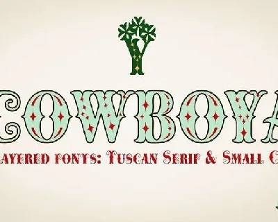 Cowboya font