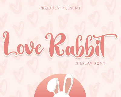Love Rabbit - Personal Use font