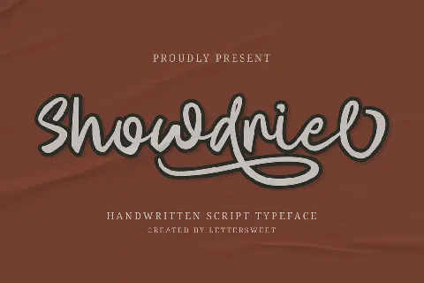 Showdriel font