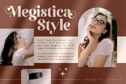 Megistica Modern Serif font