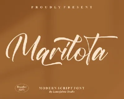 Marilota font