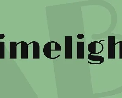 Limelight font