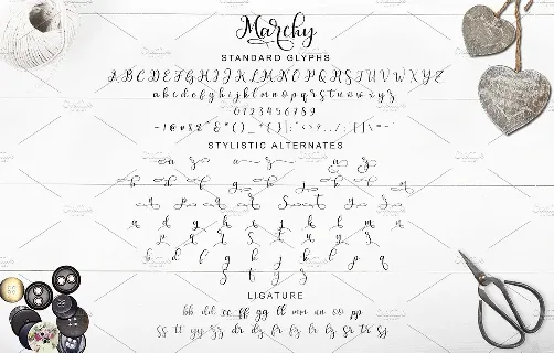 Marchy Free font