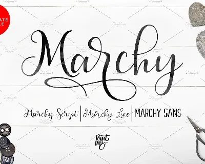 Marchy Free font
