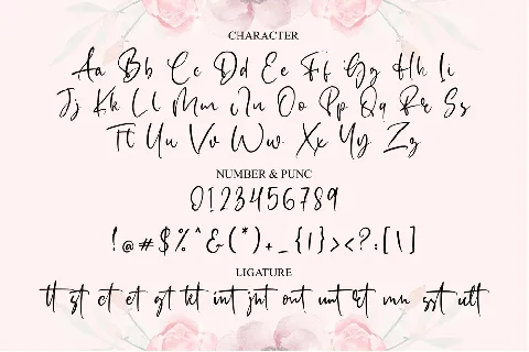 Romantic Butterfly font