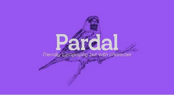 Pardal Family Free font