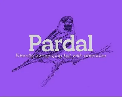 Pardal Family Free font