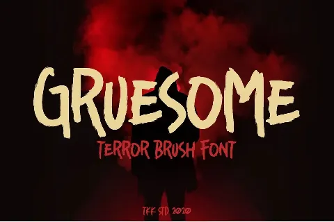 Gruesome font