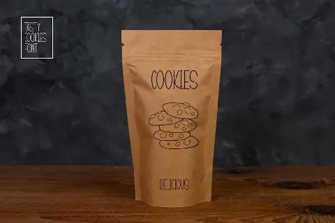 TASTY COOKIES font