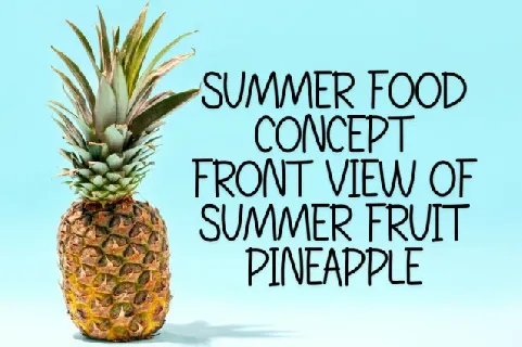 Summer Welcome Display font