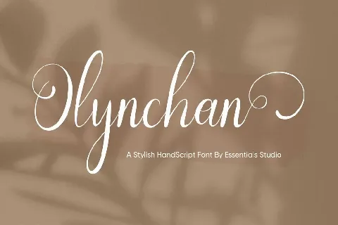 Olynchan font