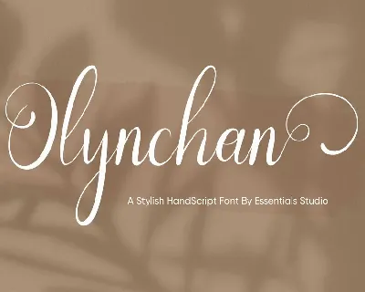 Olynchan font