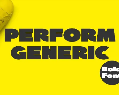 Perform Generic font