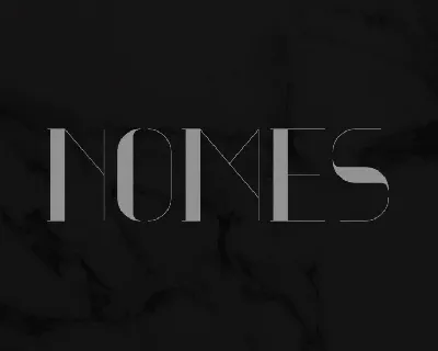 Nomes font