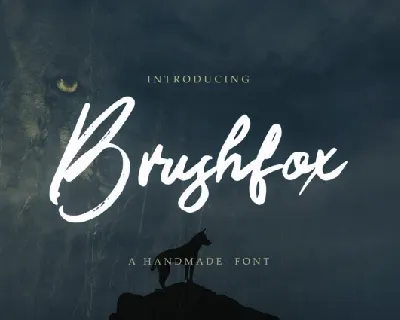 Brushfox Script font