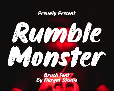 Rumble Monster font