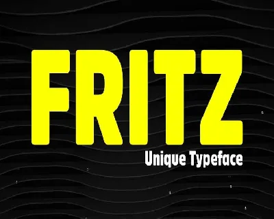 Fritz Display Typeface font