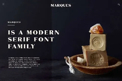 Marques Family Free font