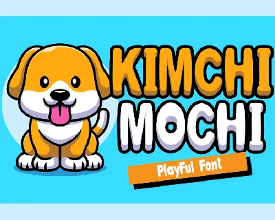 Kimchi Mochi - Personal Use font