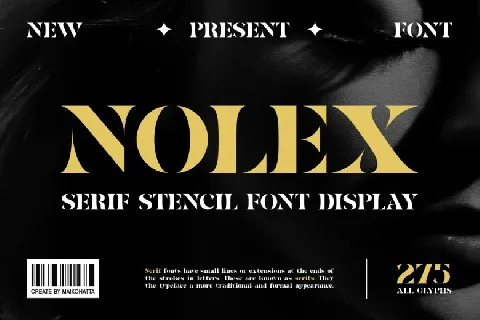 Nolex font