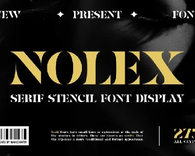 Nolex font