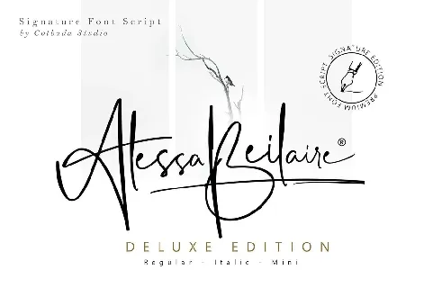 Alessa Beilaire Free font