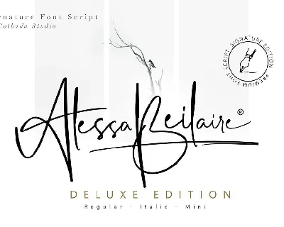 Alessa Beilaire Free font