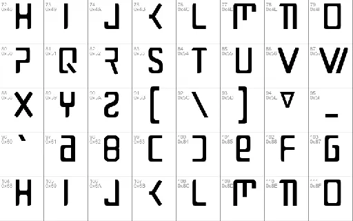 MasSimple 1.0 font