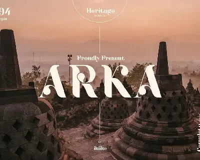 Arka font
