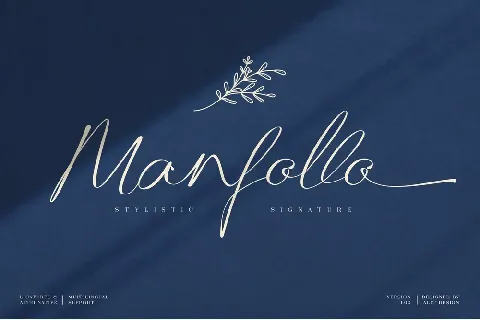 Manfollo font