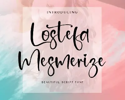 Lostefa Mesmerize font