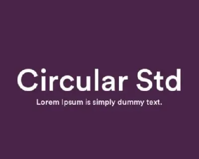 Circular Std font