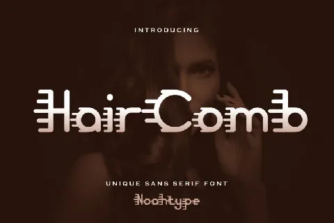 Hair Comb font