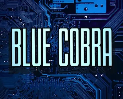 Blue Cobra Display font