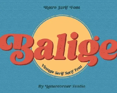 Balige font