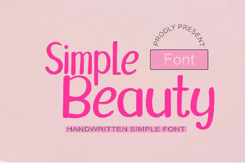 Simple Beauty font
