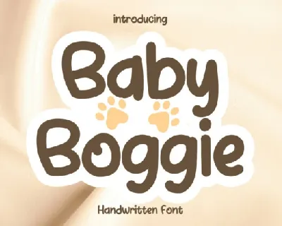 Baby Boggie Display font